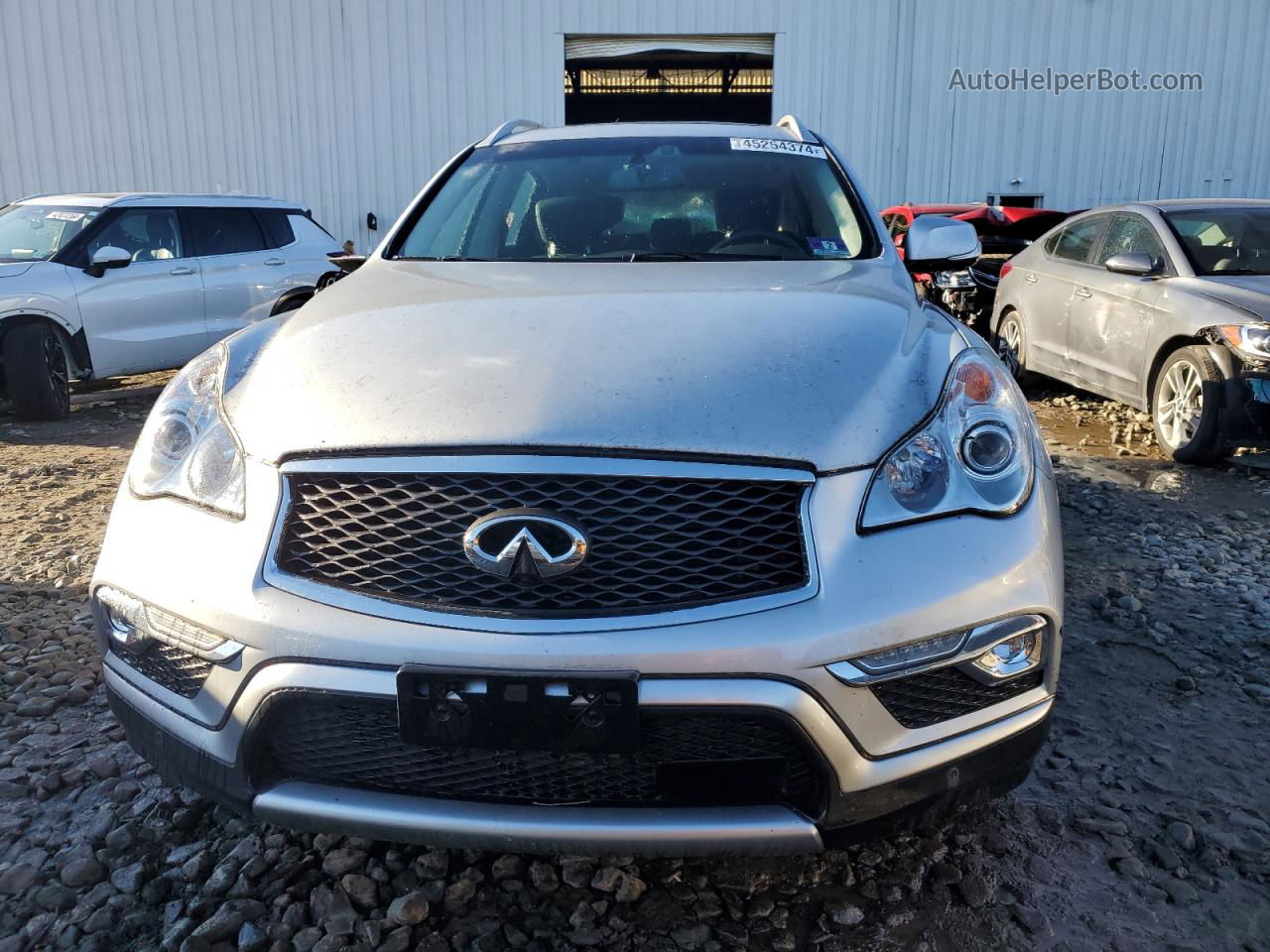 2017 Infiniti Qx50  Silver vin: JN1BJ0RR2HM403704