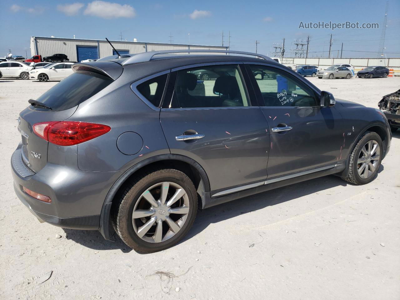 2017 Infiniti Qx50  Gray vin: JN1BJ0RR2HM414136