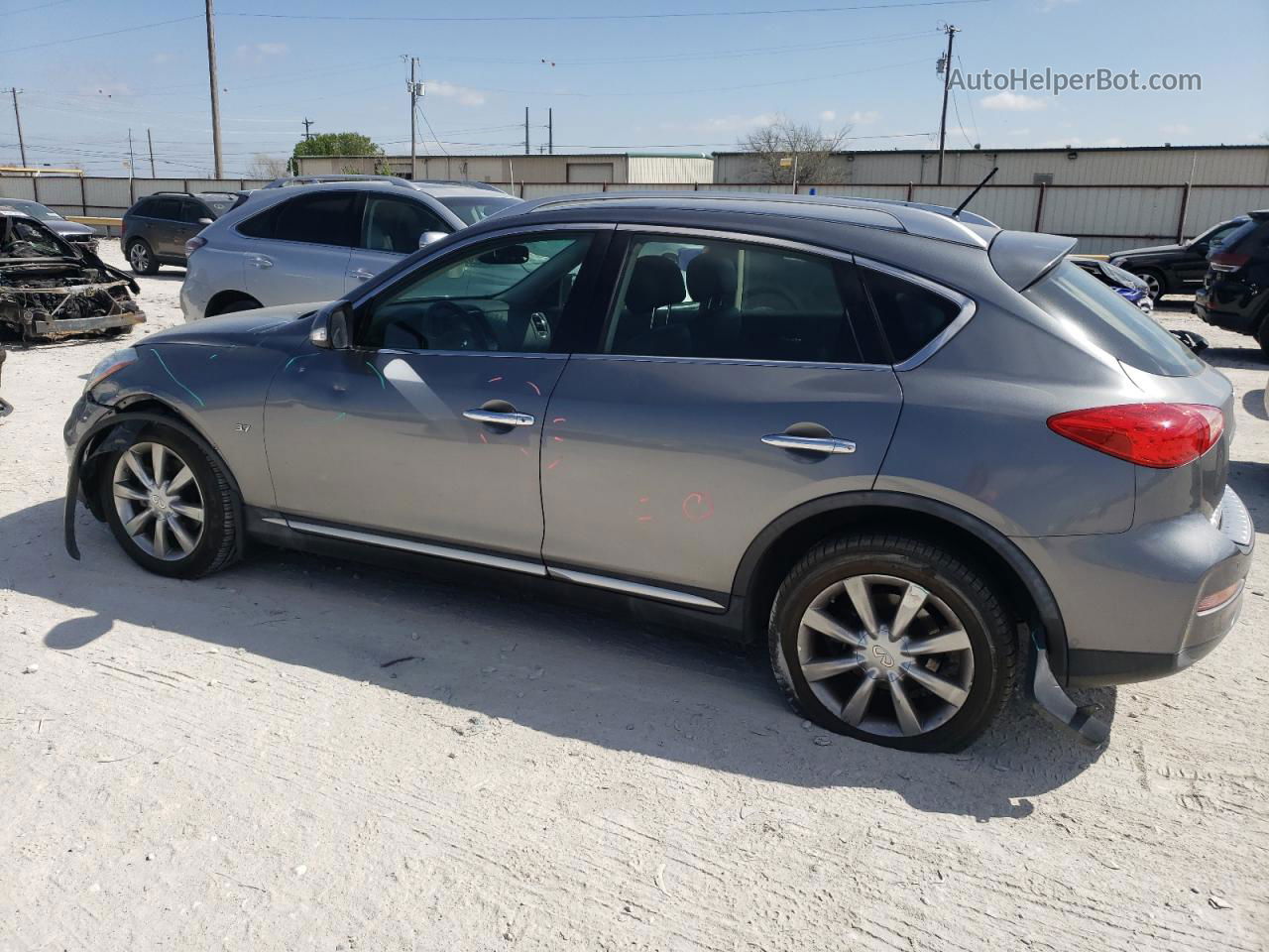 2017 Infiniti Qx50  Gray vin: JN1BJ0RR2HM414136