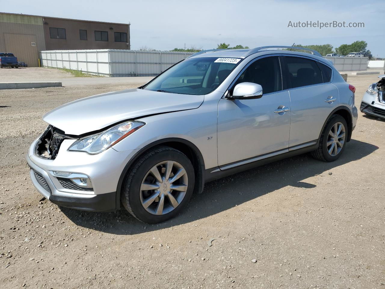 2017 Infiniti Qx50  Silver vin: JN1BJ0RR2HM417392