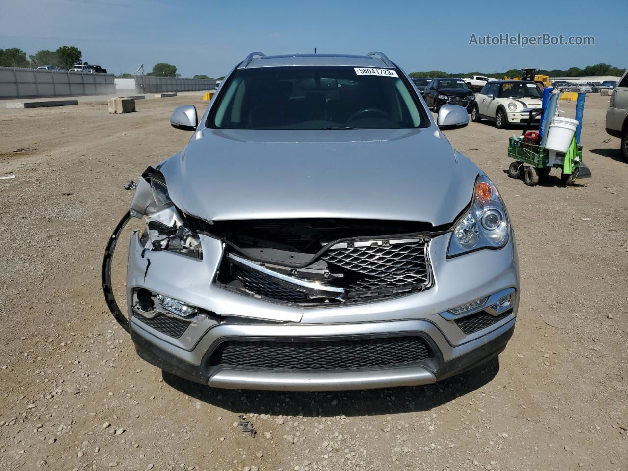 2017 Infiniti Qx50  Silver vin: JN1BJ0RR2HM417392