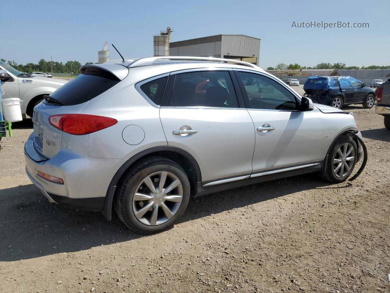 2017 Infiniti Qx50  Silver vin: JN1BJ0RR2HM417392