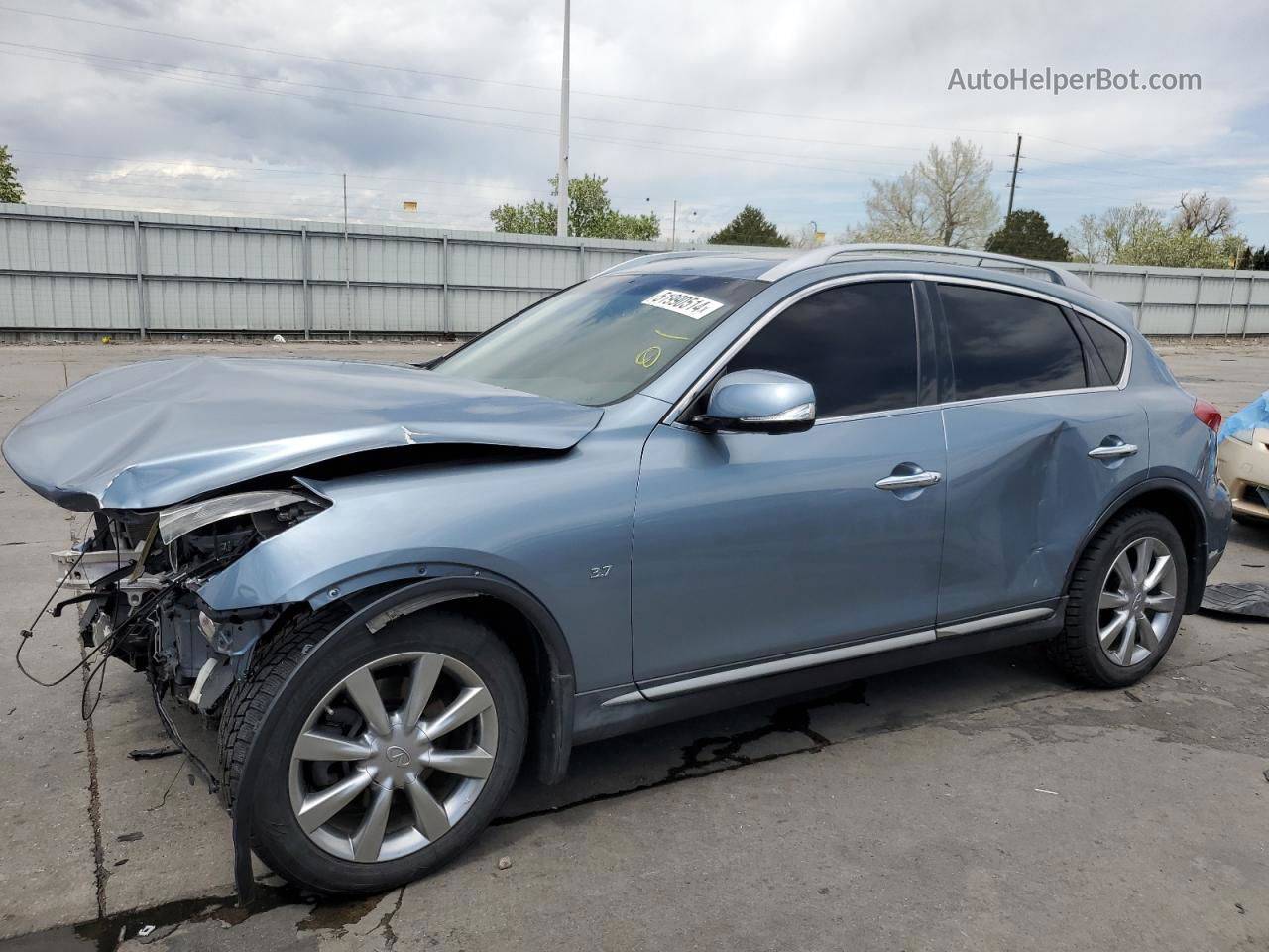 2017 Infiniti Qx50  Синий vin: JN1BJ0RR3HM407549