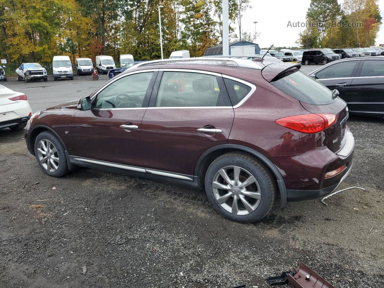 2017 Infiniti Qx50  Maroon vin: JN1BJ0RR3HM408958