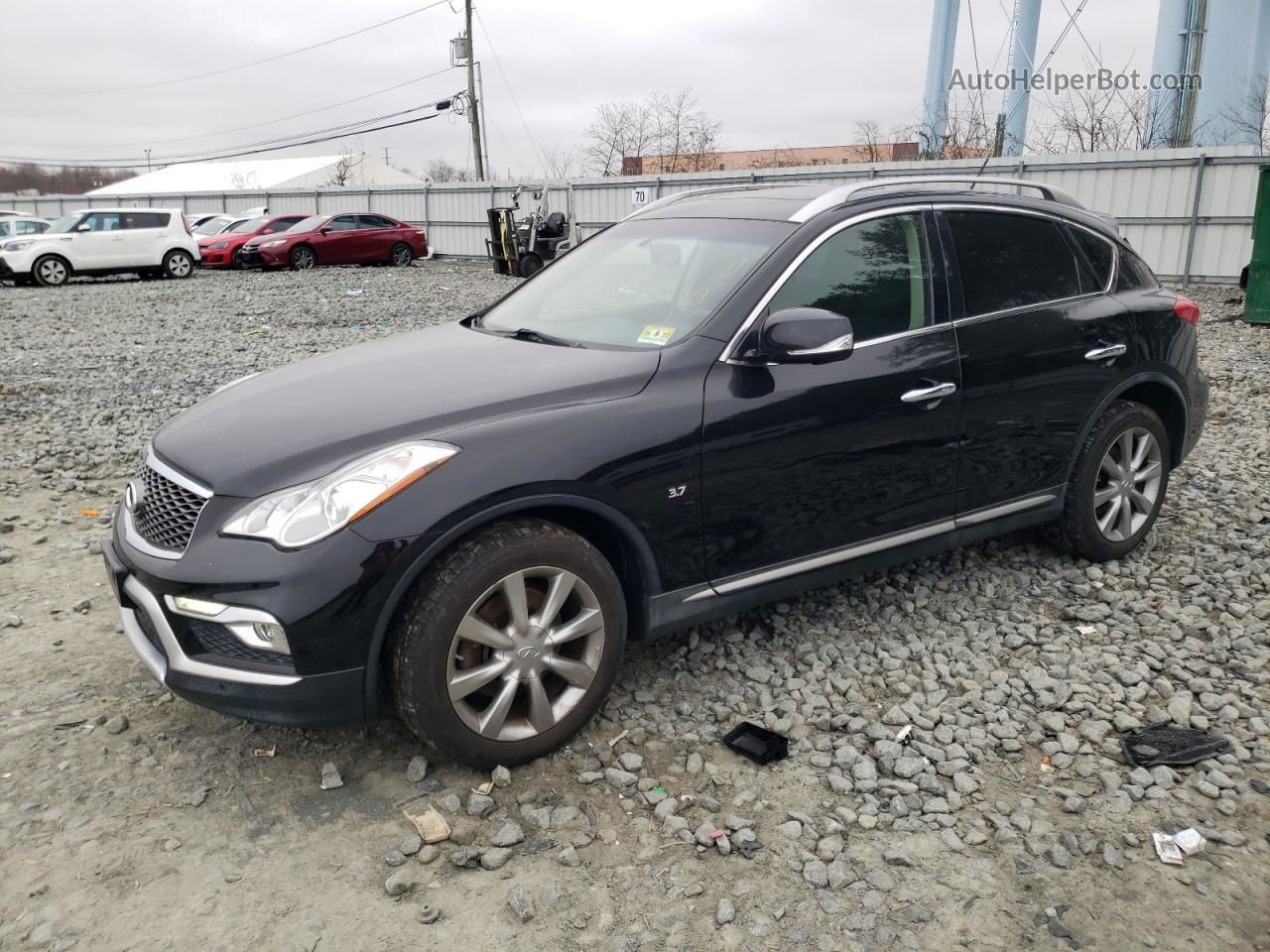 2017 Infiniti Qx50  Черный vin: JN1BJ0RR4HM400447