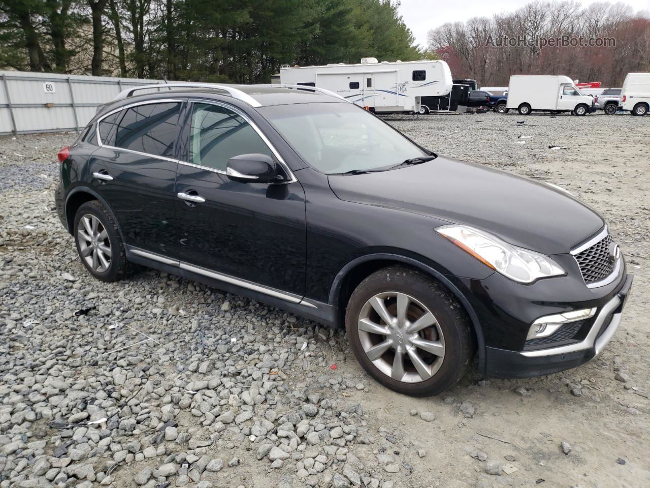 2017 Infiniti Qx50  Black vin: JN1BJ0RR4HM400447