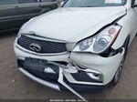 2017 Infiniti Qx50   White vin: JN1BJ0RR4HM407706