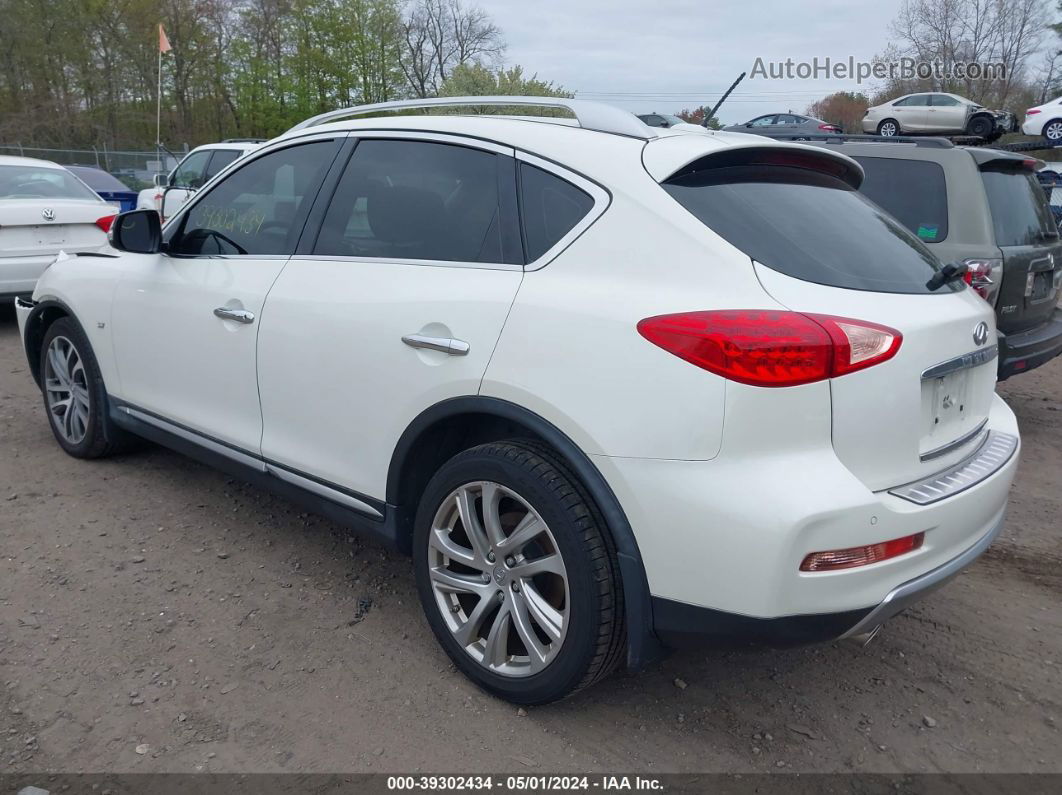 2017 Infiniti Qx50   White vin: JN1BJ0RR4HM407706