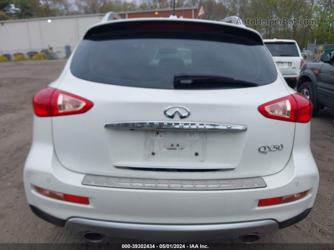 2017 Infiniti Qx50   White vin: JN1BJ0RR4HM407706