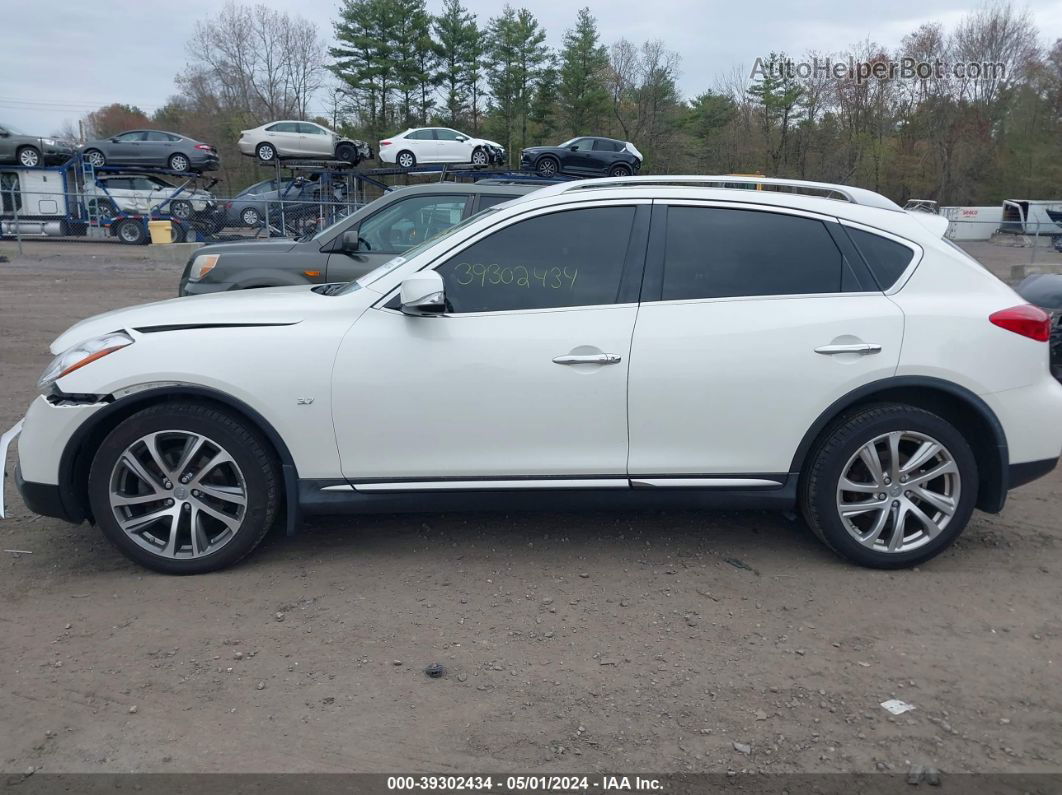 2017 Infiniti Qx50   White vin: JN1BJ0RR4HM407706