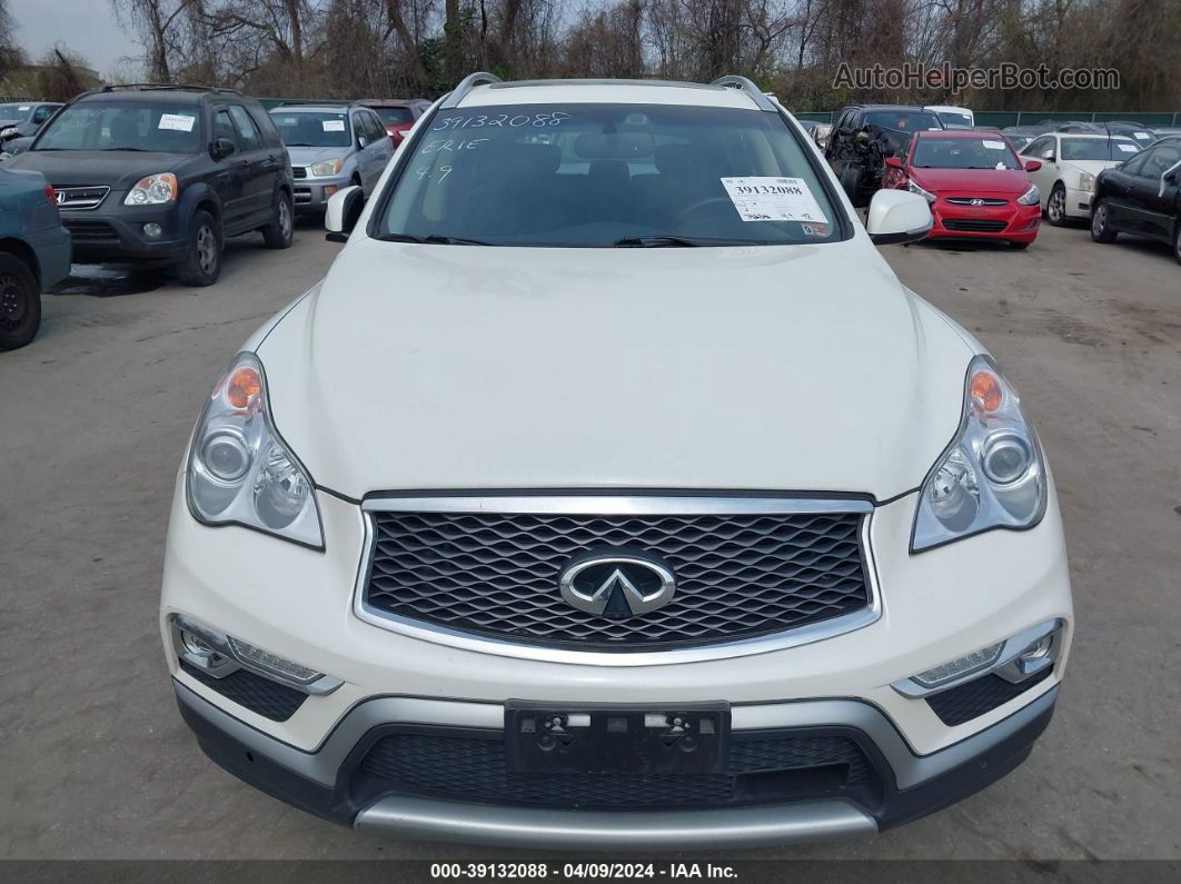 2017 Infiniti Qx50   White vin: JN1BJ0RR4HM409522