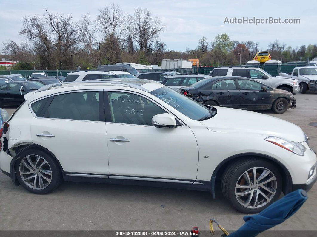 2017 Infiniti Qx50   White vin: JN1BJ0RR4HM409522