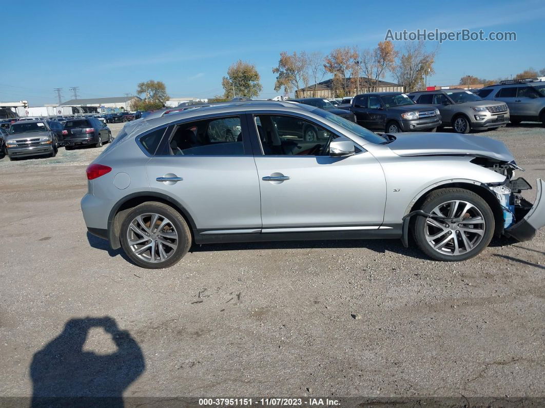 2017 Infiniti Qx50 Silver vin: JN1BJ0RR4HM411416