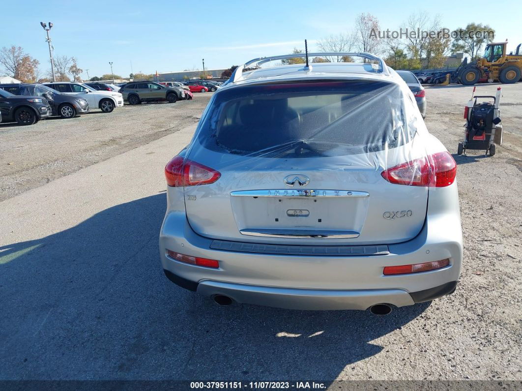 2017 Infiniti Qx50 Silver vin: JN1BJ0RR4HM411416