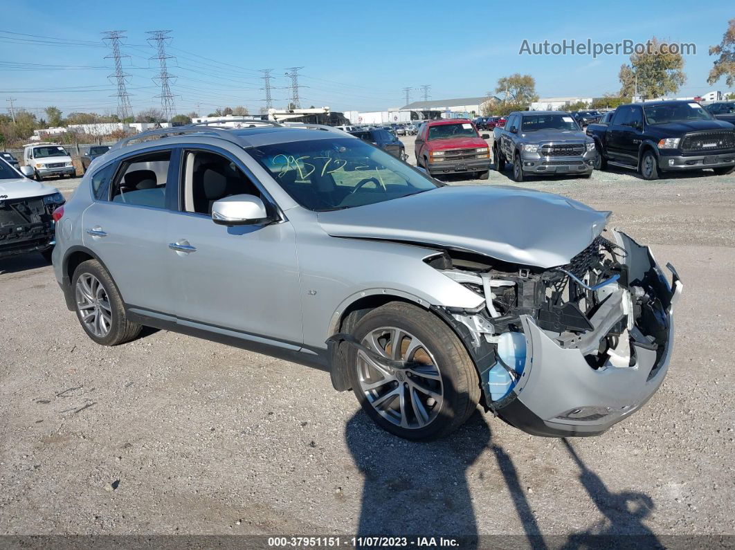 2017 Infiniti Qx50 Silver vin: JN1BJ0RR4HM411416