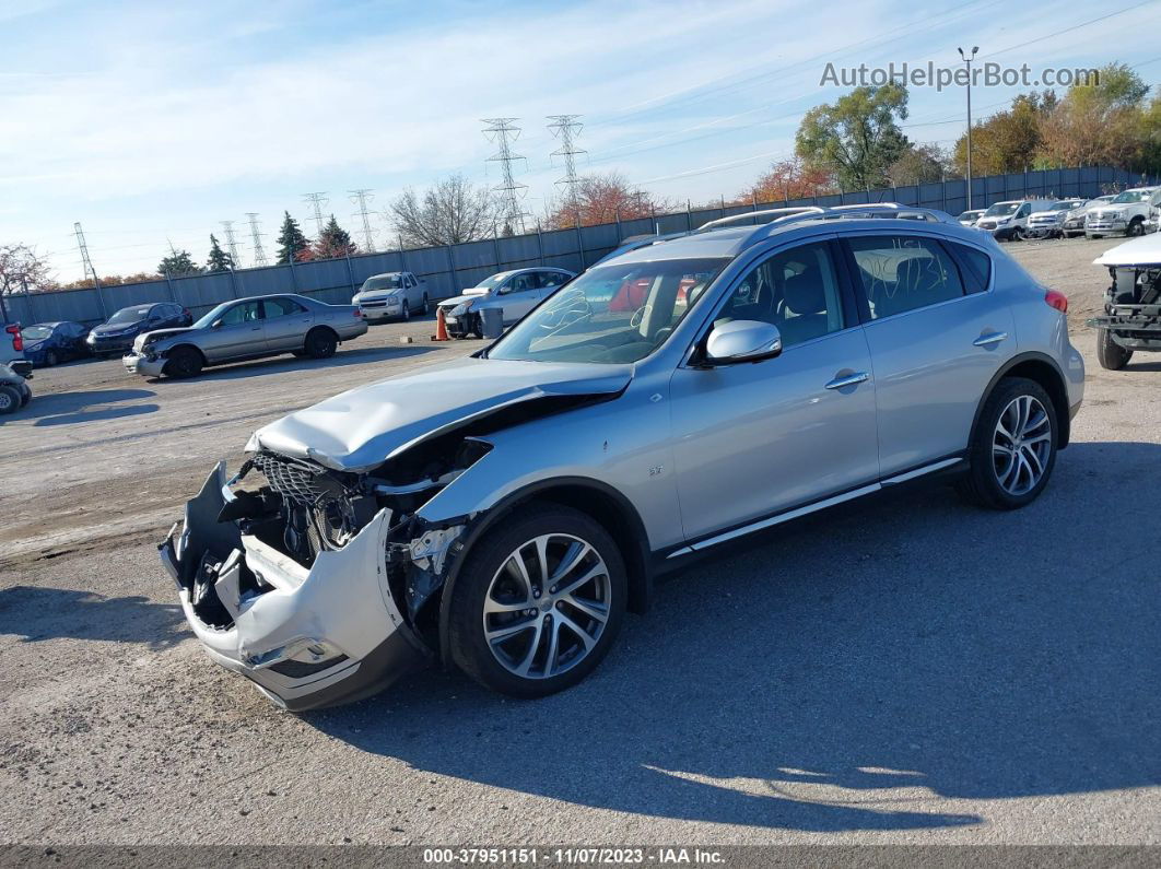 2017 Infiniti Qx50 Silver vin: JN1BJ0RR4HM411416