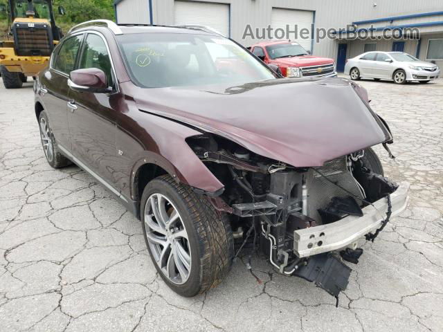 2017 Infiniti Qx50  Бордовый vin: JN1BJ0RR4HM414283