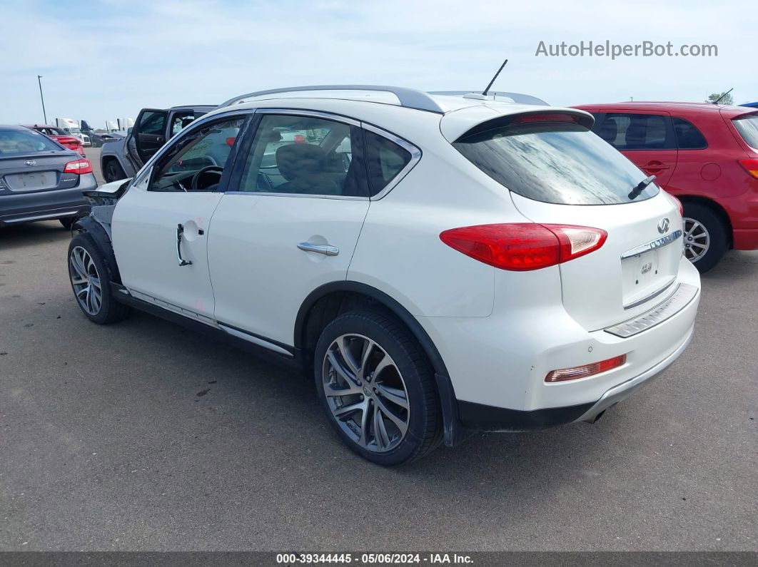 2017 Infiniti Qx50   White vin: JN1BJ0RR5HM401350