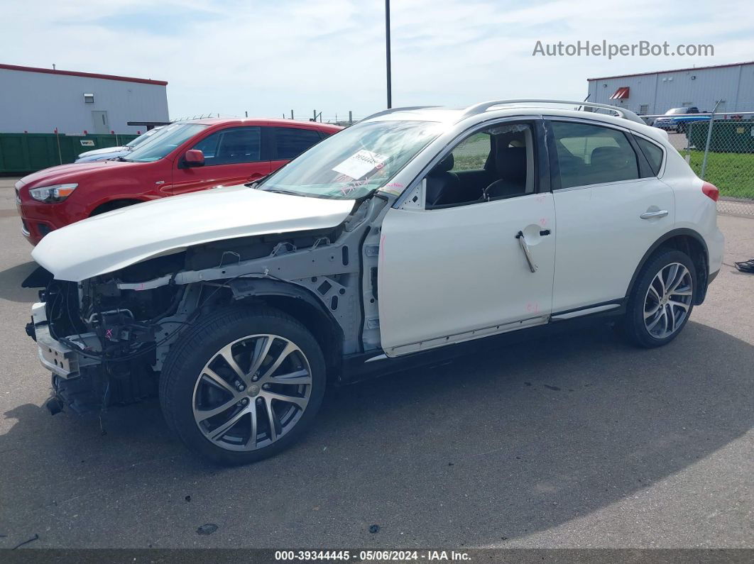 2017 Infiniti Qx50   White vin: JN1BJ0RR5HM401350