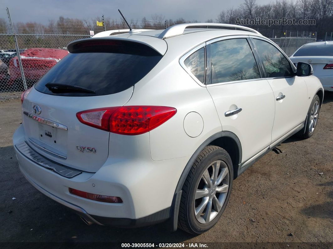 2017 Infiniti Qx50   White vin: JN1BJ0RR5HM413594