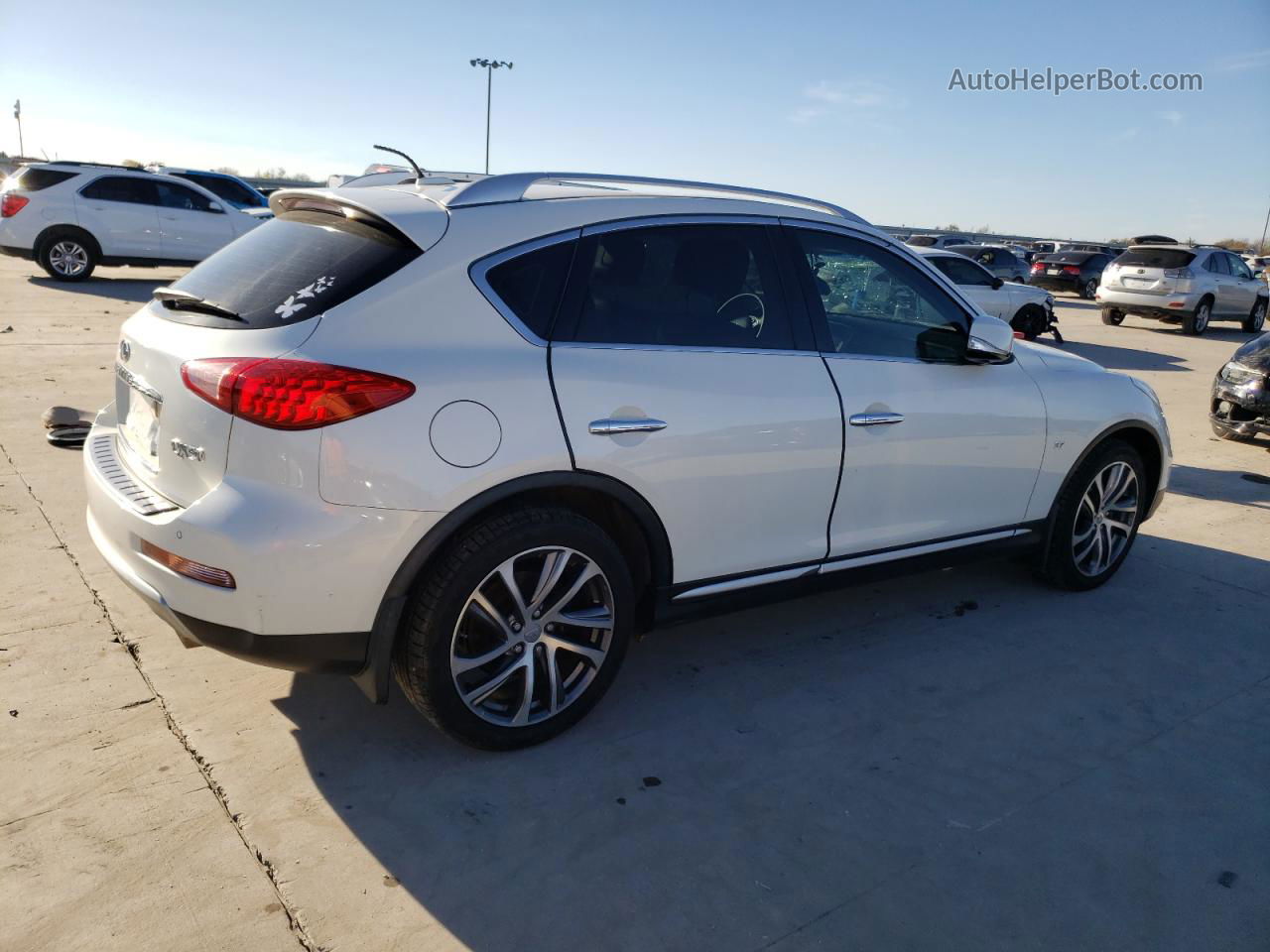 2017 Infiniti Qx50  White vin: JN1BJ0RR6HM400479