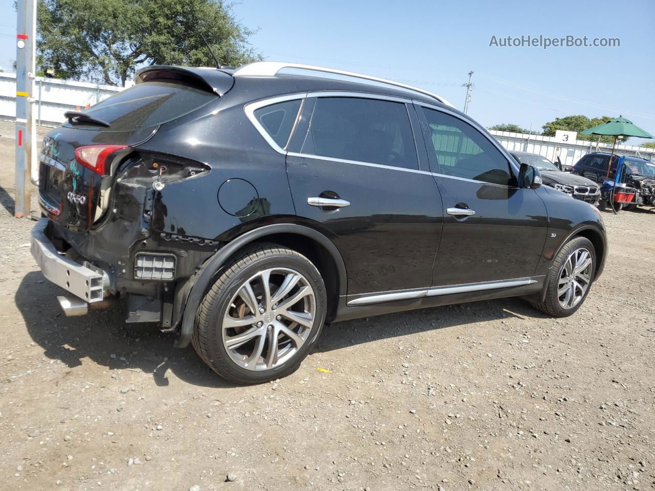 2017 Infiniti Qx50  Black vin: JN1BJ0RR6HM403575