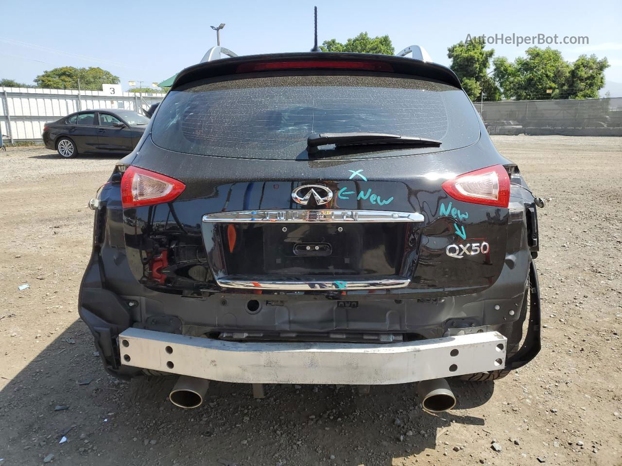 2017 Infiniti Qx50  Black vin: JN1BJ0RR6HM403575