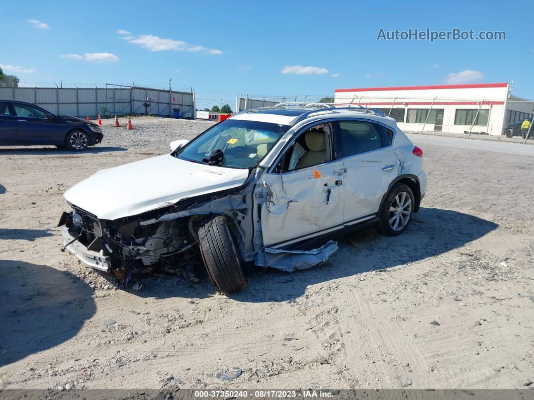 2017 Infiniti Qx50   White vin: JN1BJ0RR6HM410333