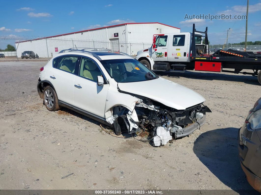 2017 Infiniti Qx50   White vin: JN1BJ0RR6HM410333