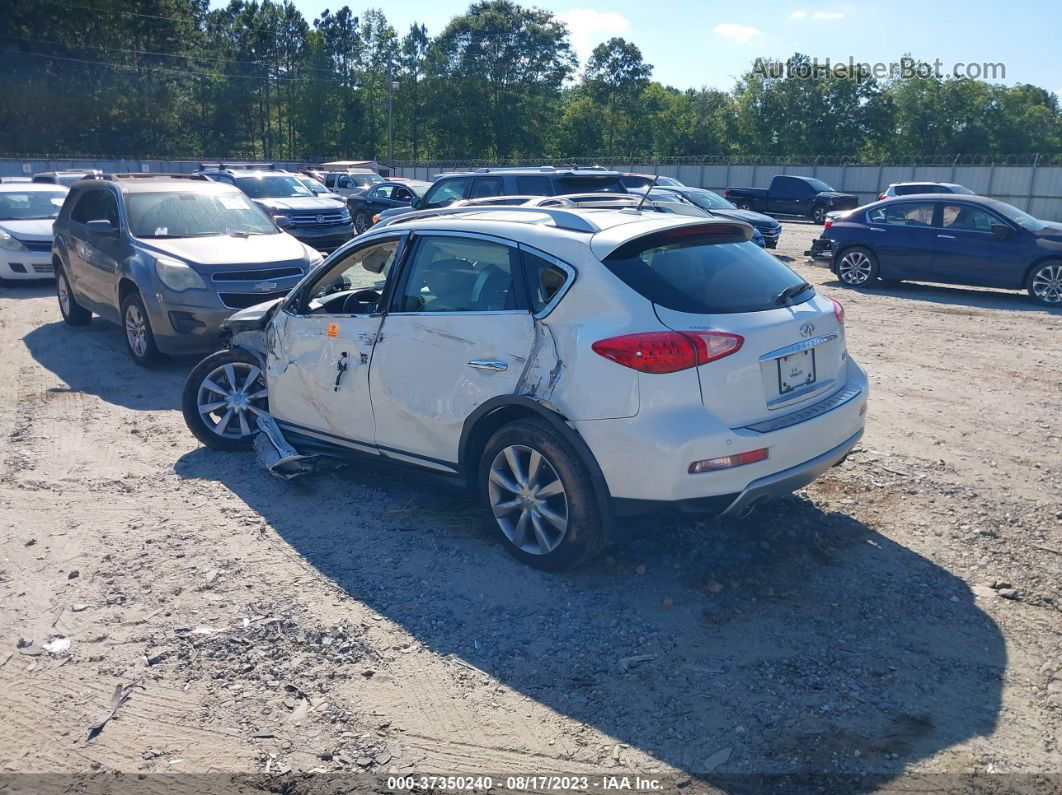 2017 Infiniti Qx50   White vin: JN1BJ0RR6HM410333