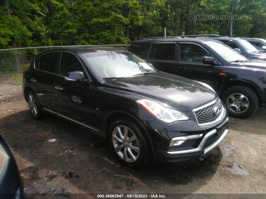 2017 Infiniti Qx50 Black vin: JN1BJ0RR6HM410543