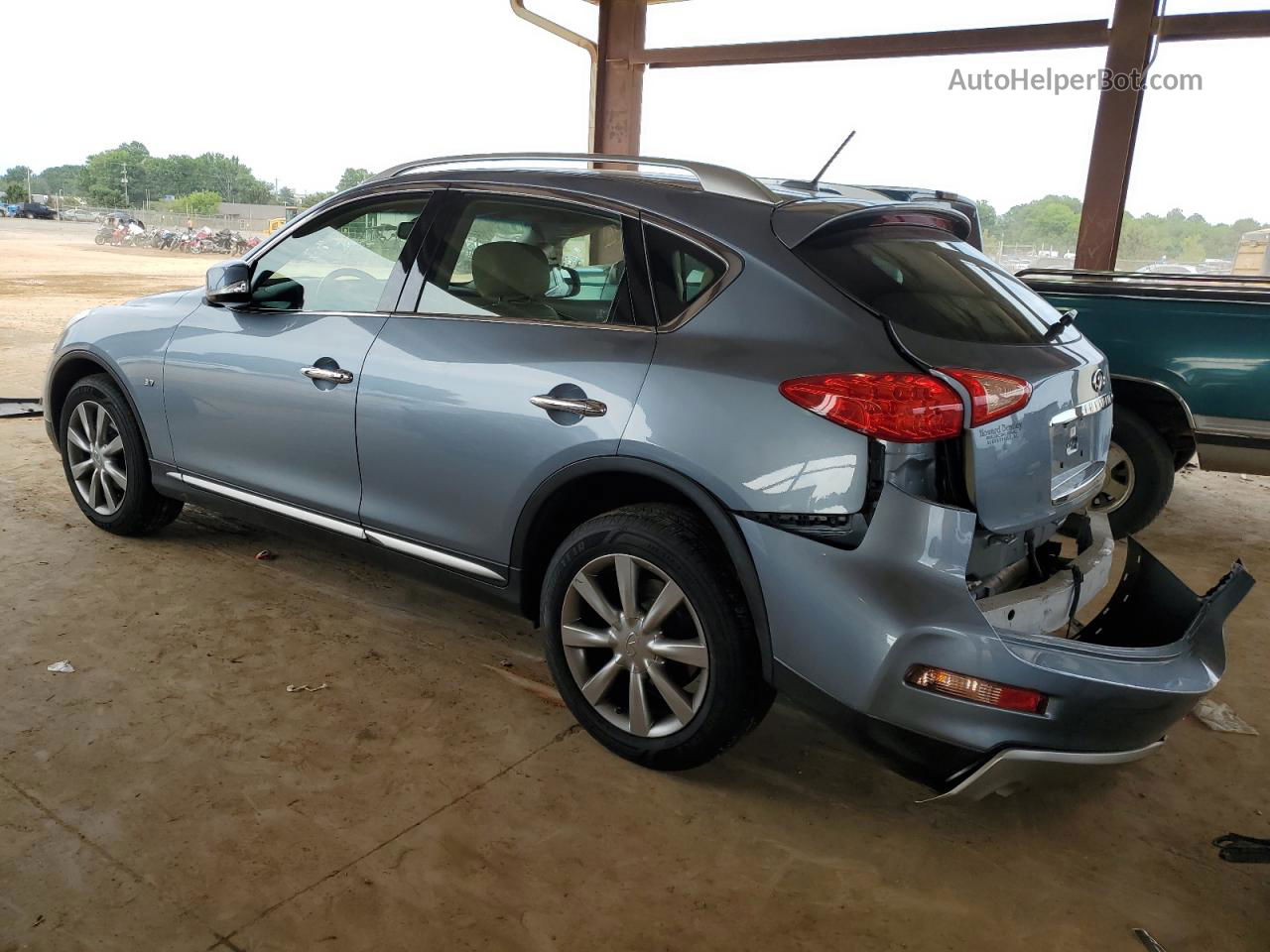 2017 Infiniti Qx50  Blue vin: JN1BJ0RR7HM401415