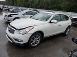 2017 Infiniti Qx50  Белый vin: JN1BJ0RR7HM401852