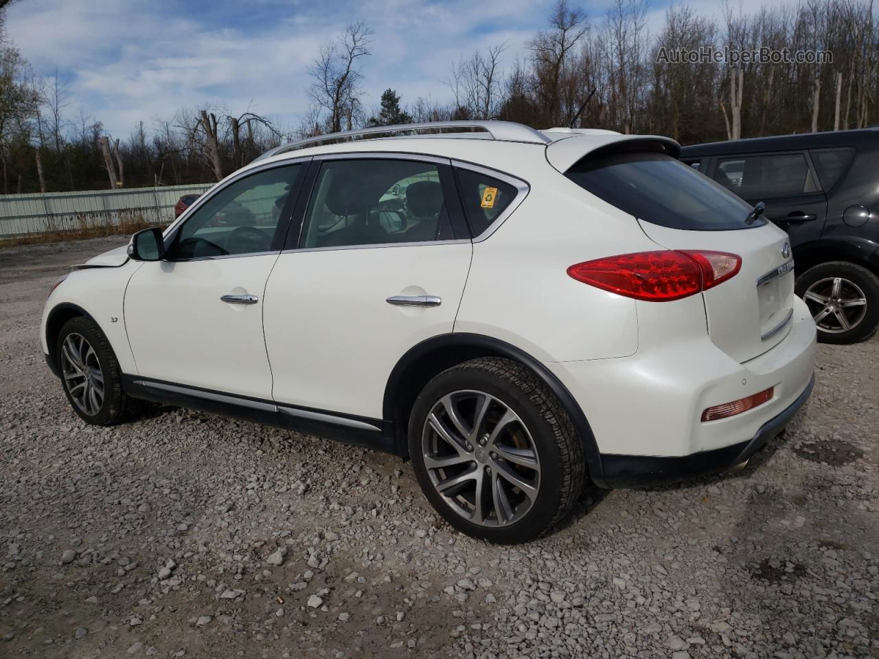 2017 Infiniti Qx50  White vin: JN1BJ0RR7HM402628