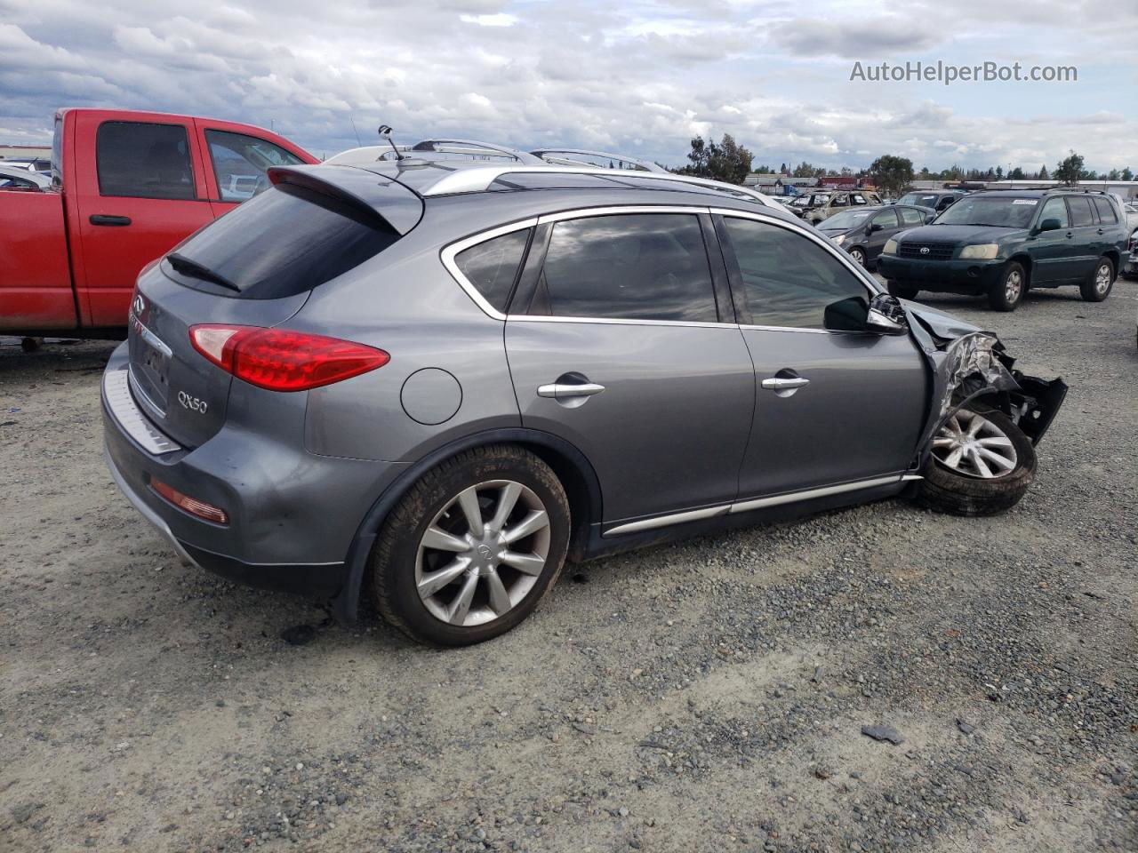 2017 Infiniti Qx50  Серый vin: JN1BJ0RR7HM404055