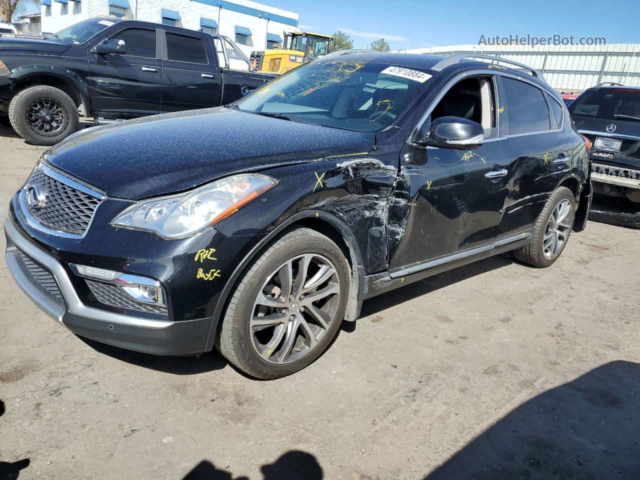 2017 Infiniti Qx50  Черный vin: JN1BJ0RR7HM404881