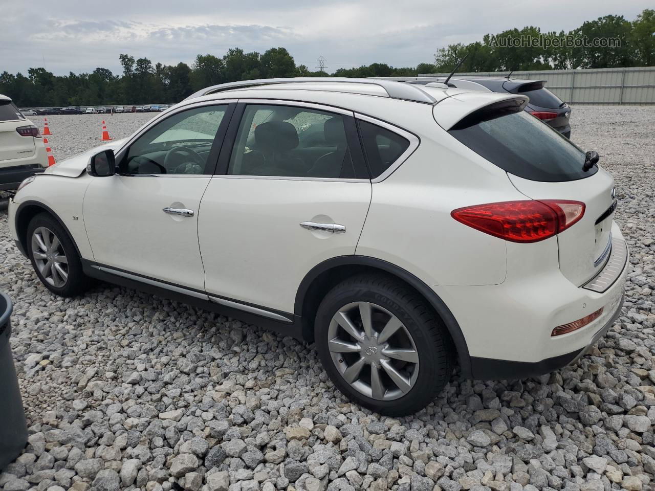 2017 Infiniti Qx50  White vin: JN1BJ0RR7HM408168