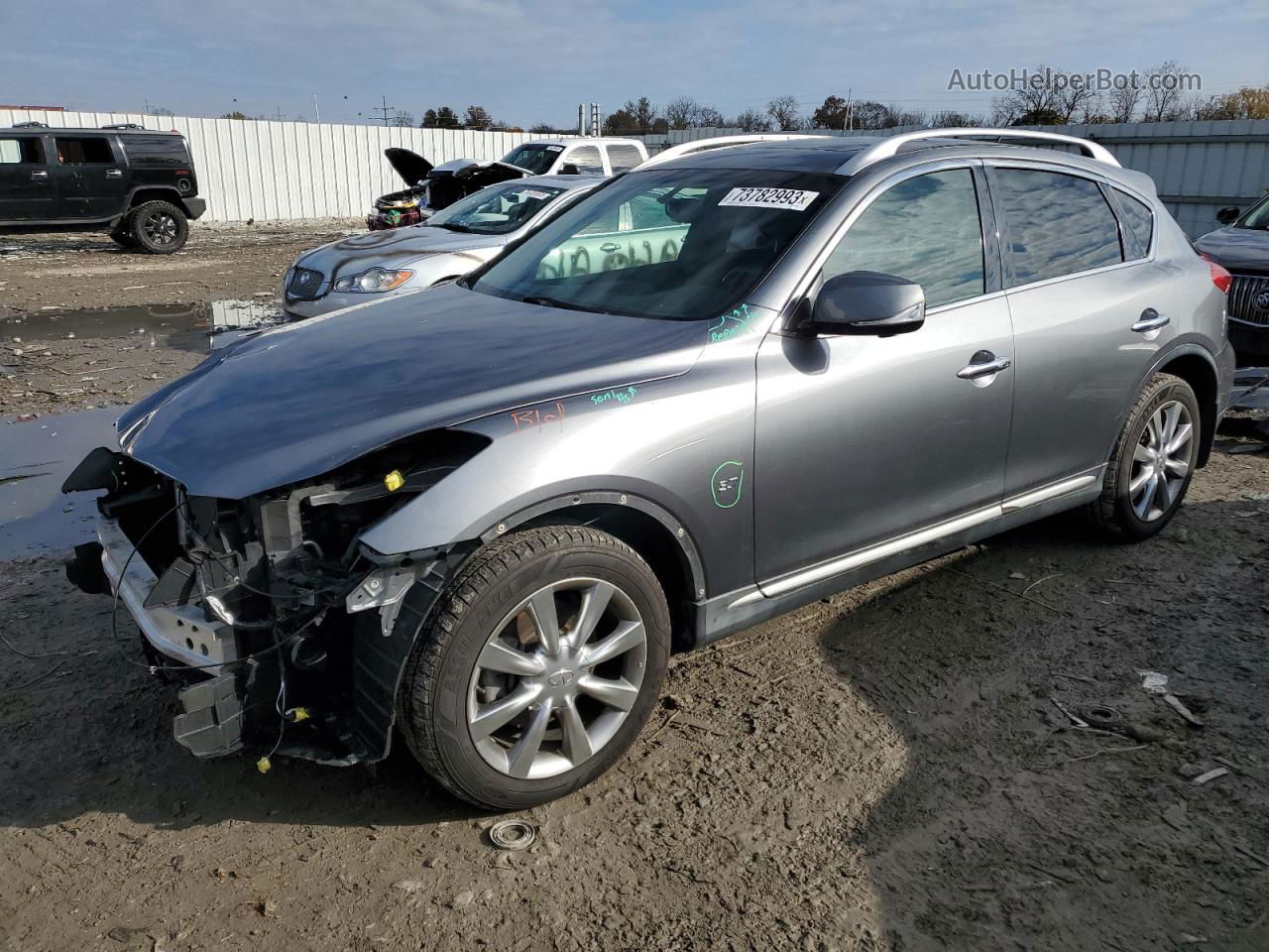 2017 Infiniti Qx50  Gray vin: JN1BJ0RR7HM409272