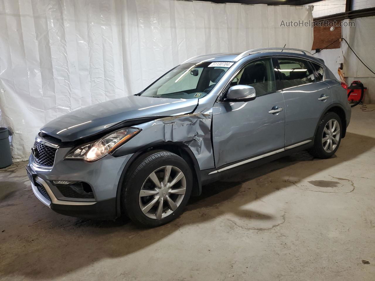 2017 Infiniti Qx50  Blue vin: JN1BJ0RR7HM412432