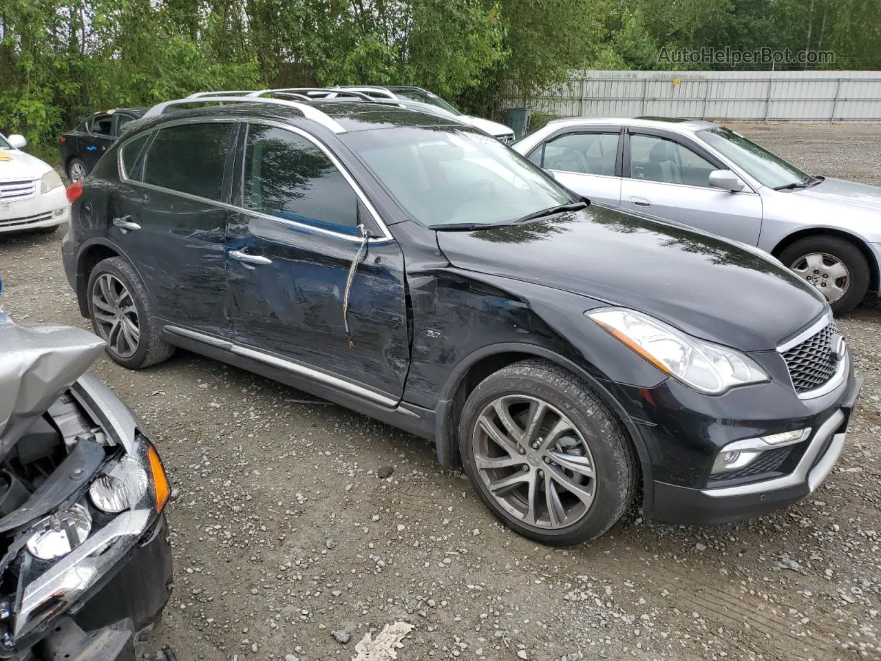 2017 Infiniti Qx50  Black vin: JN1BJ0RR7HM415119