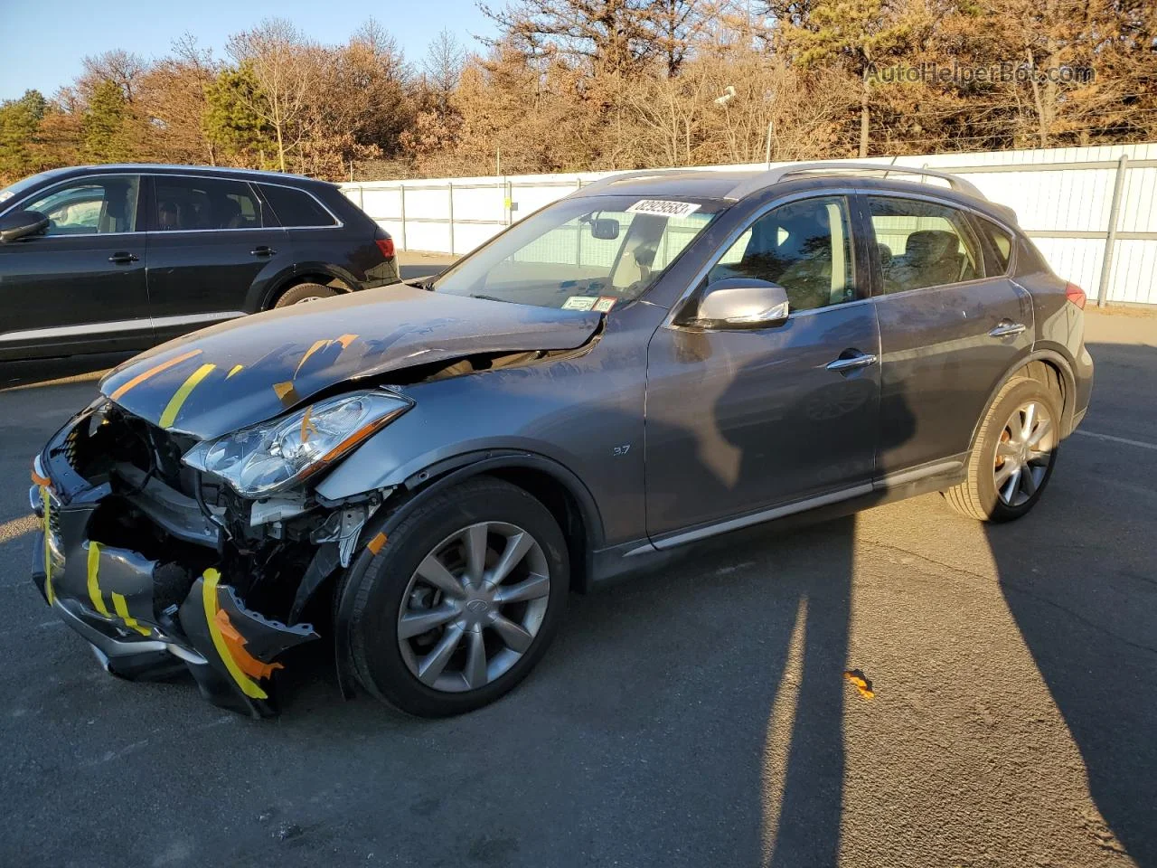 2017 Infiniti Qx50  Gray vin: JN1BJ0RR7HM415248