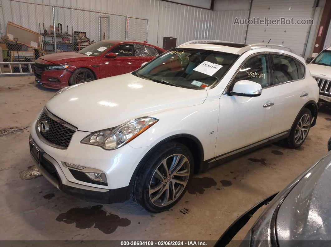 2017 Infiniti Qx50   White vin: JN1BJ0RR8HM406493