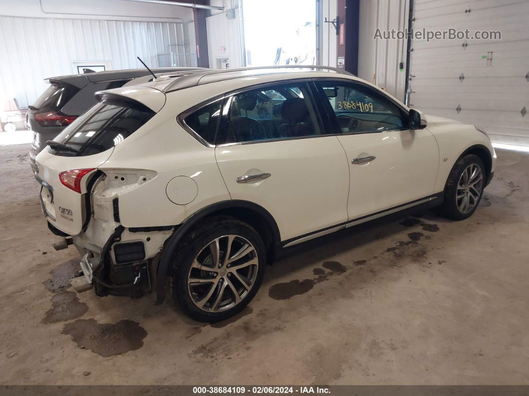 2017 Infiniti Qx50   White vin: JN1BJ0RR8HM406493