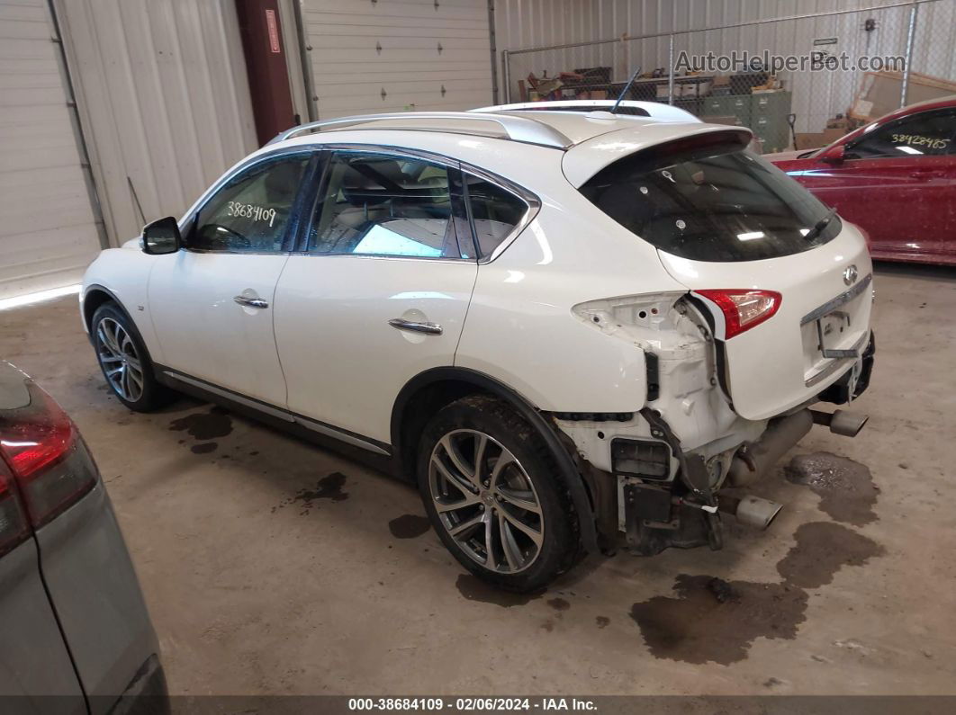 2017 Infiniti Qx50   White vin: JN1BJ0RR8HM406493