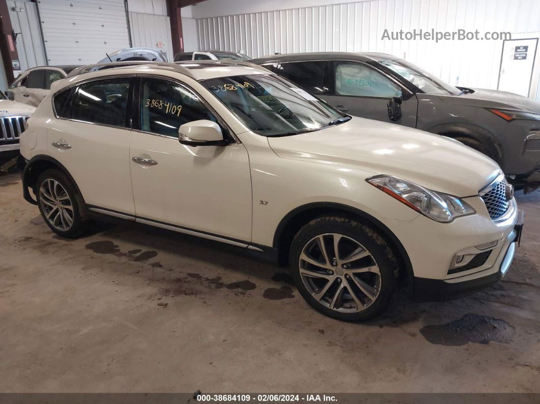 2017 Infiniti Qx50   White vin: JN1BJ0RR8HM406493