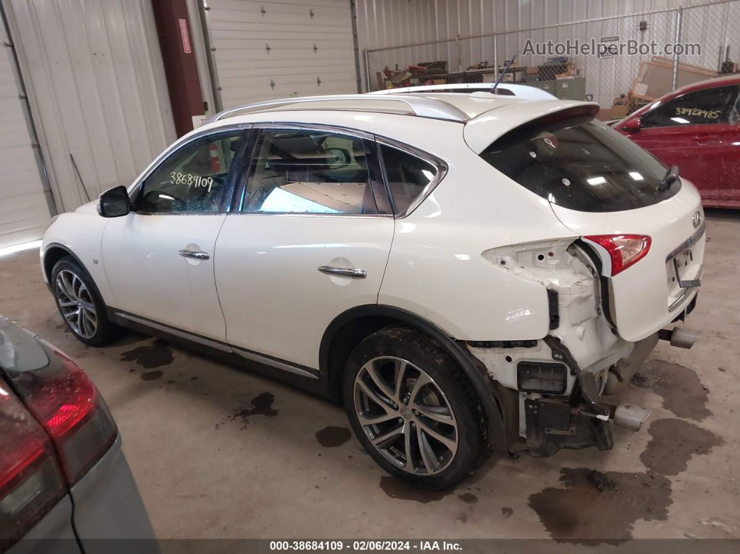 2017 Infiniti Qx50   White vin: JN1BJ0RR8HM406493