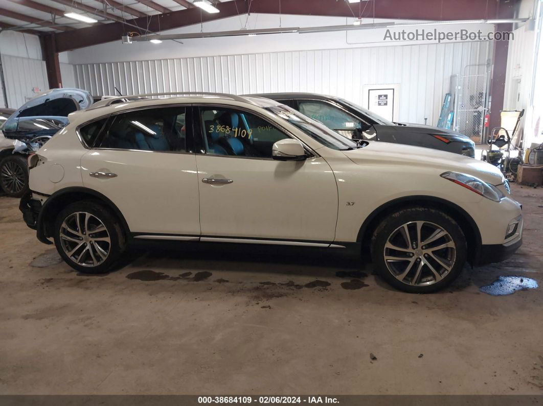 2017 Infiniti Qx50   White vin: JN1BJ0RR8HM406493