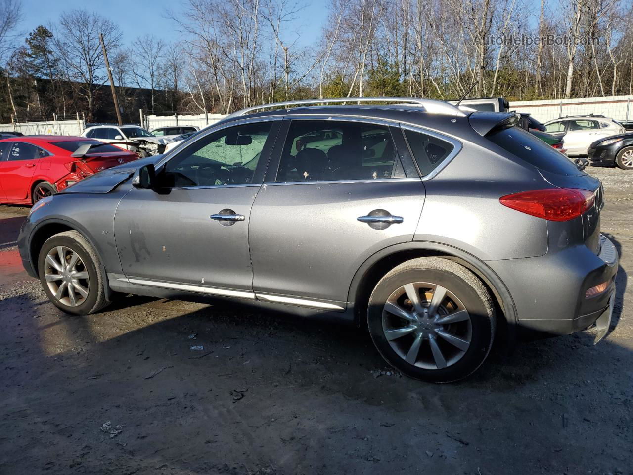 2017 Infiniti Qx50  Gray vin: JN1BJ0RR8HM406638