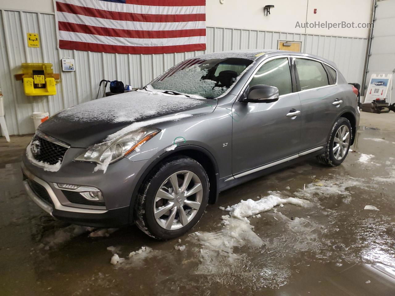 2017 Infiniti Qx50  Gray vin: JN1BJ0RR8HM407613