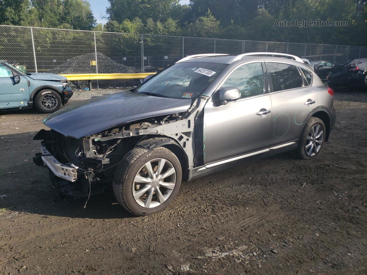 2017 Infiniti Qx50  Gray vin: JN1BJ0RR8HM414867